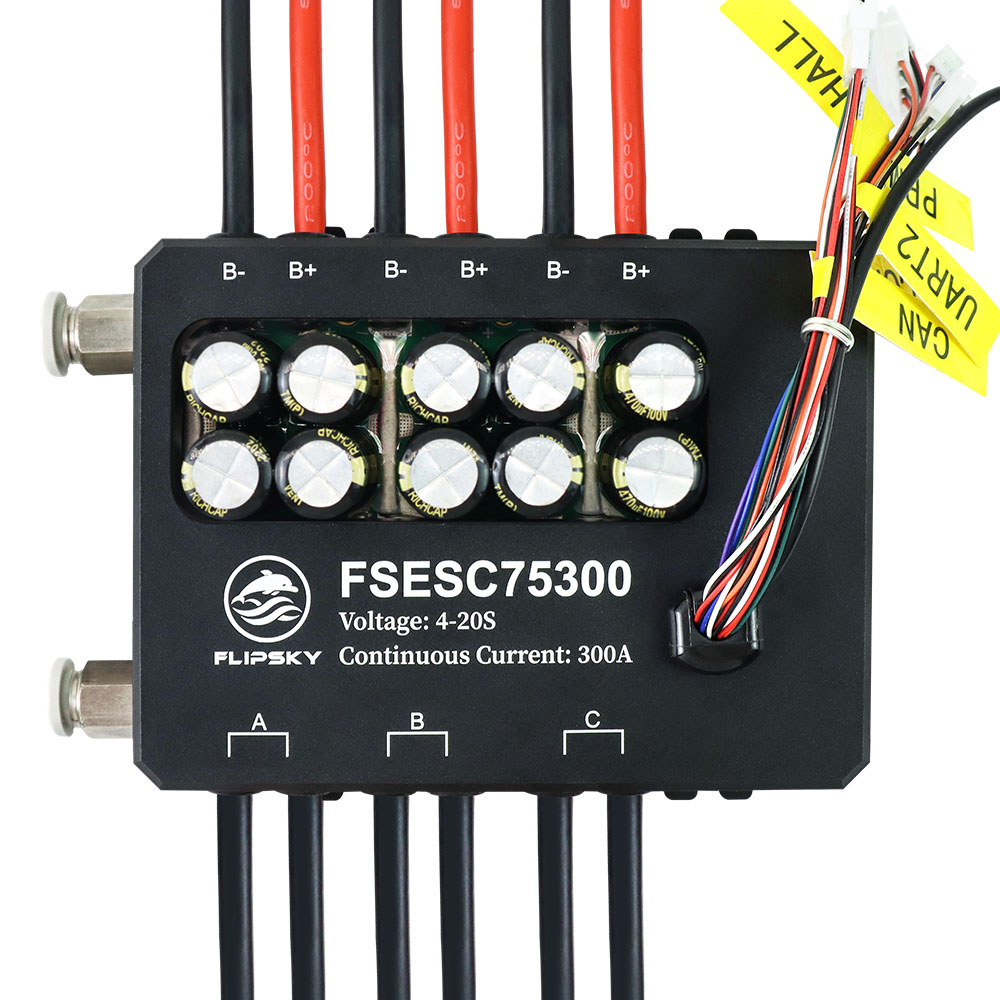 Vesc 75300 High Current Esc - Flipsky FSESC 75300 84V ad alta