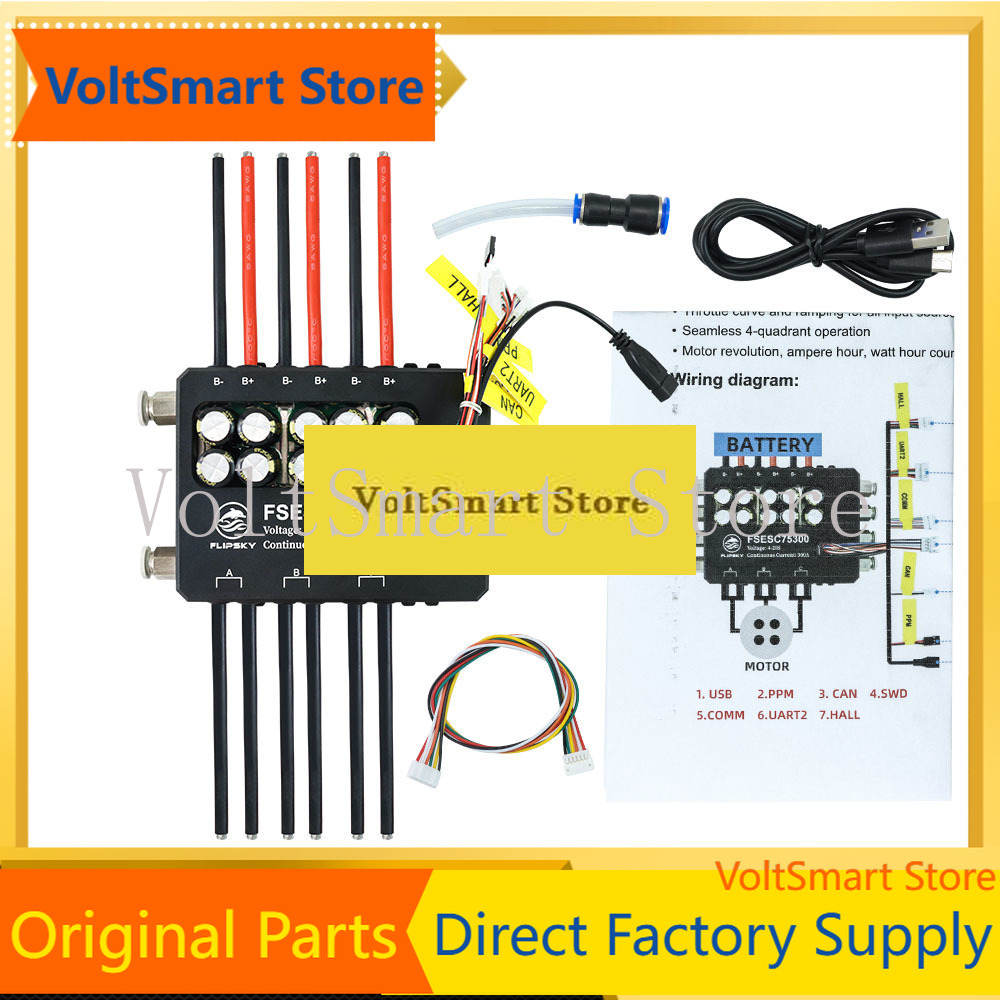 VoltSFlipsky Fsesc 75300 84v E - Vesc 75300 High Current Esc recensione e prezzo
