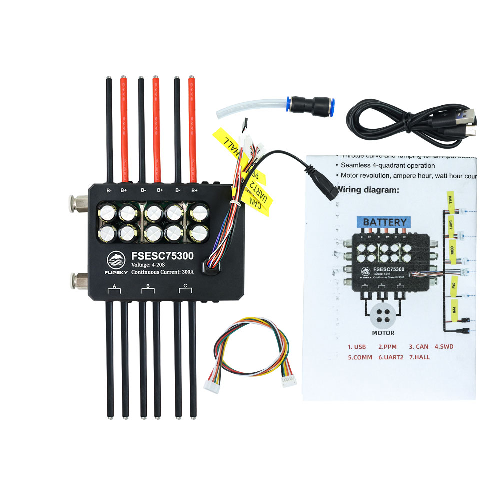 Flipsky Fsesc 75300 84v Base E - Vesc 75300 High Current Esc recensione e prezzo