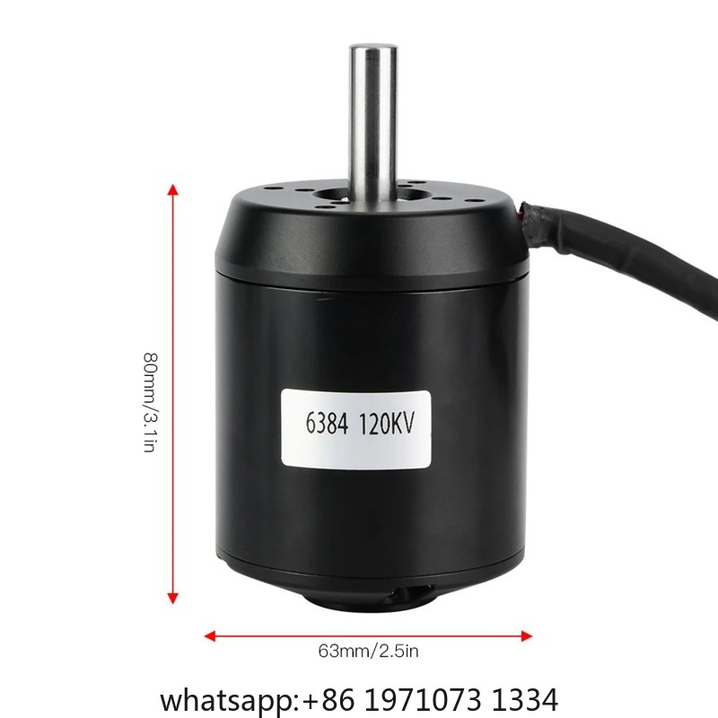 Motore Brushless BLDC Outrunne - 6384 Brushless Motor Sensored recensione e prezzo